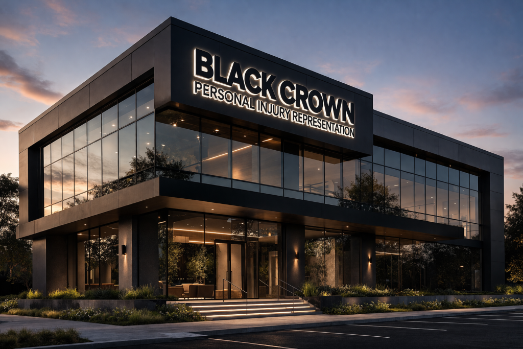 Black Crown Law APC headquarters Orange County motorcycle accident attorney